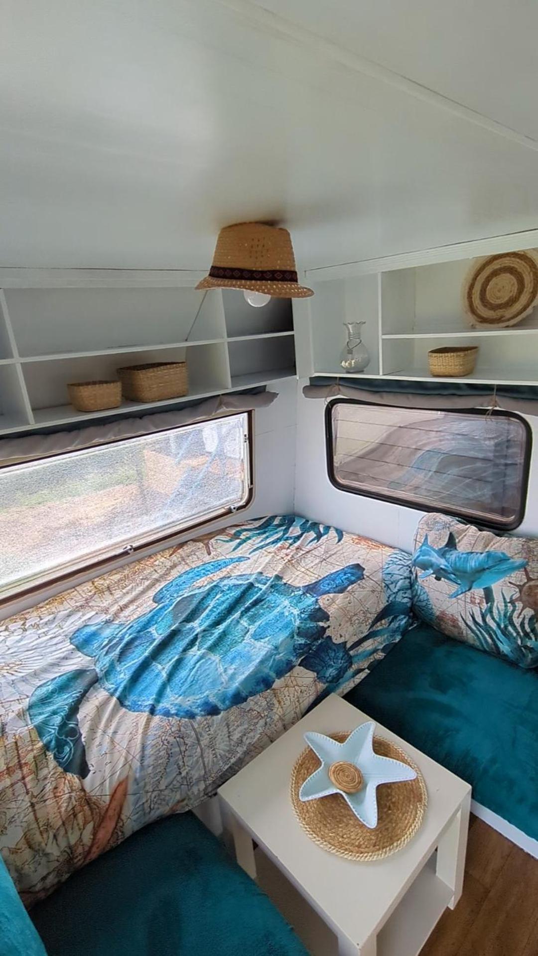 Caravan Zee By Bnb De Kapitein 't Horntje Exteriör bild