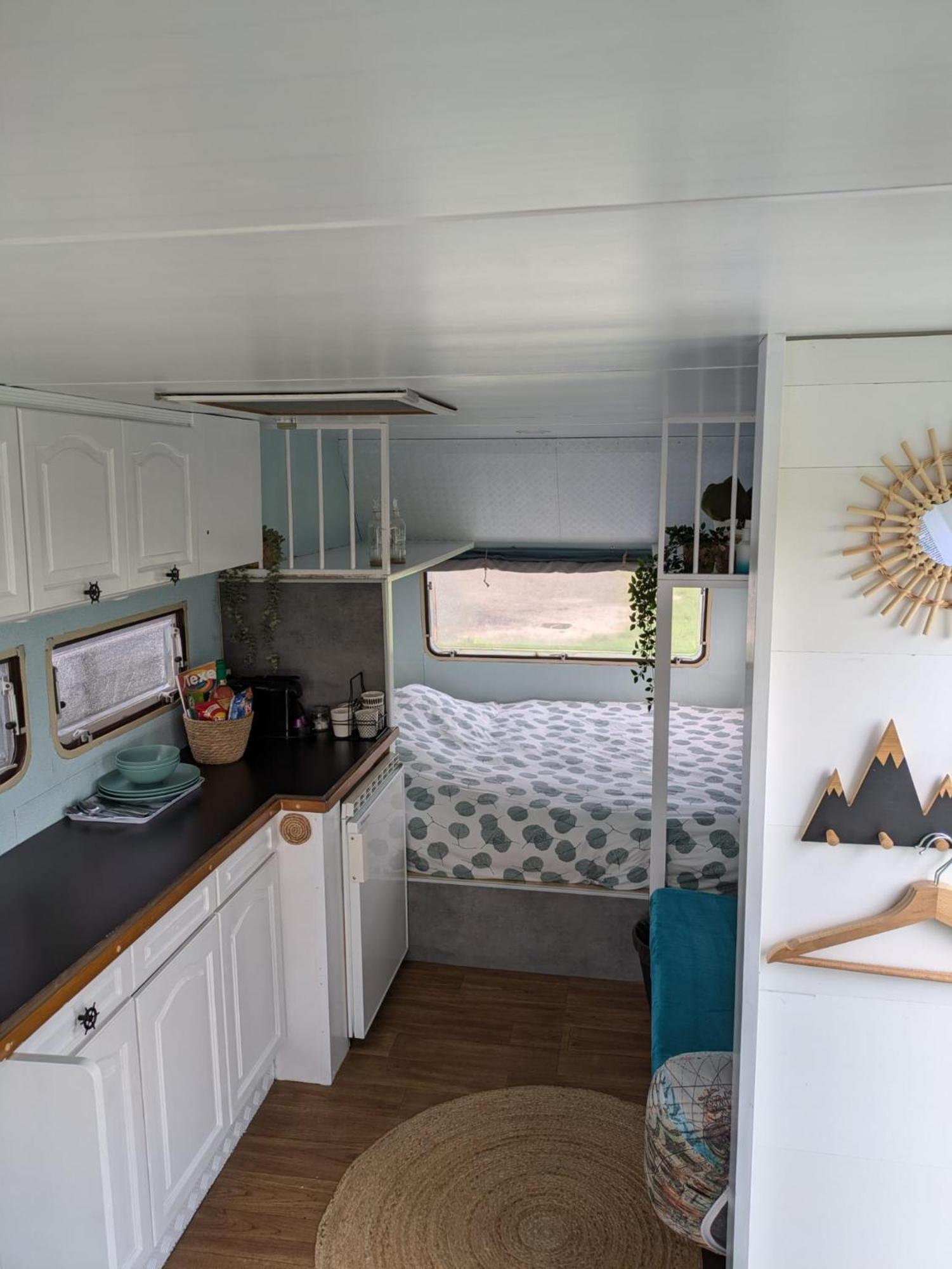 Caravan Zee By Bnb De Kapitein 't Horntje Exteriör bild